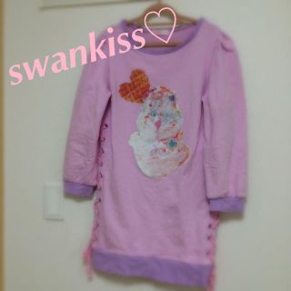 スワンキス(Swankiss)の♡swankiss♡(ミニワンピース)