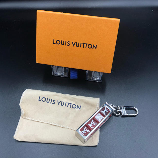 ファッション小物LOUIS VUITTON ヴィトンｘシュプリーム キーホルダー ダイス