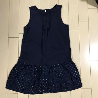 ムジルシリョウヒン(MUJI (無印良品))の子供服　無印良品　ワンピース(ワンピース)