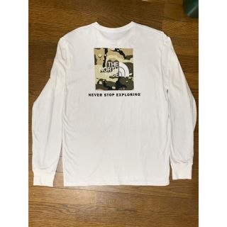 ザノースフェイス(THE NORTH FACE)の【週末値下】ザ ノースフェイス ロンT 長袖Tシャツ　USMサイズ(L相当)(Tシャツ/カットソー(七分/長袖))