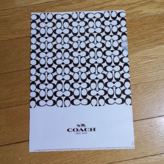 コーチ(COACH)のCOACH コーチ クリアファイル クリアケース 未使用品(クリアファイル)