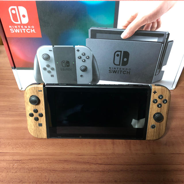 Nintendo Switch JOY-CON グレー 本体  HAC-S-KA