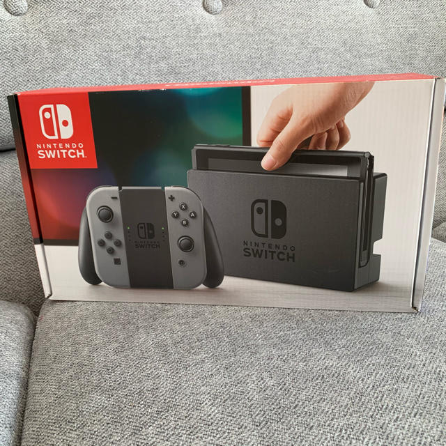 Nintendo Switch JOY-CON グレー 本体  HAC-S-KA