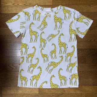 キリン柄　Tシャツ(Tシャツ(半袖/袖なし))