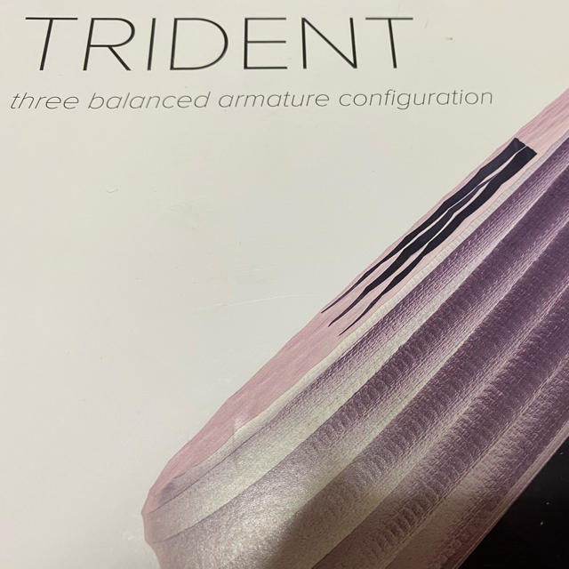 Noble(ノーブル)のNoble audio Trident(最終値下げ) スマホ/家電/カメラのオーディオ機器(ヘッドフォン/イヤフォン)の商品写真