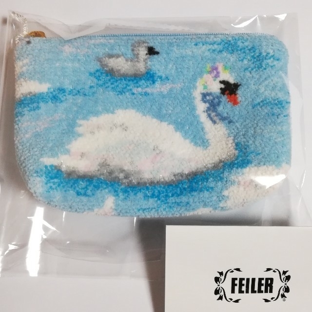 フェイラー FEILER  キュクノス 白鳥 新品 ポーチ ハンカチ付きません