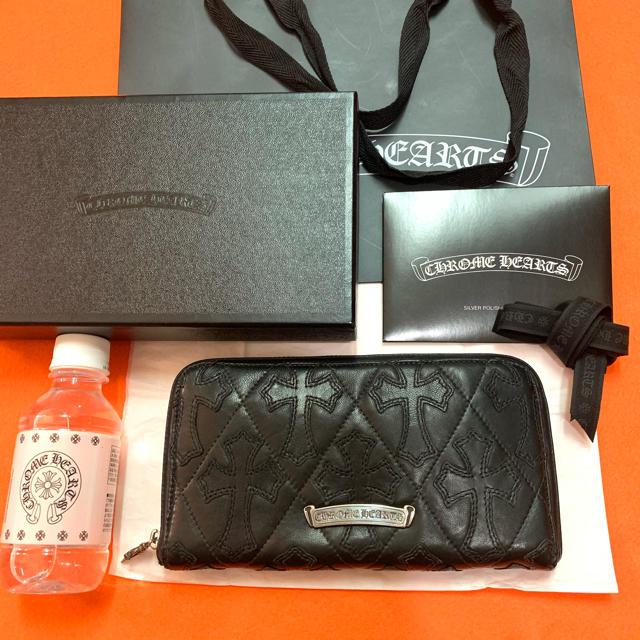 本物‼︎新品‼︎クロムハーツセメタリークロス財布ウォレット-