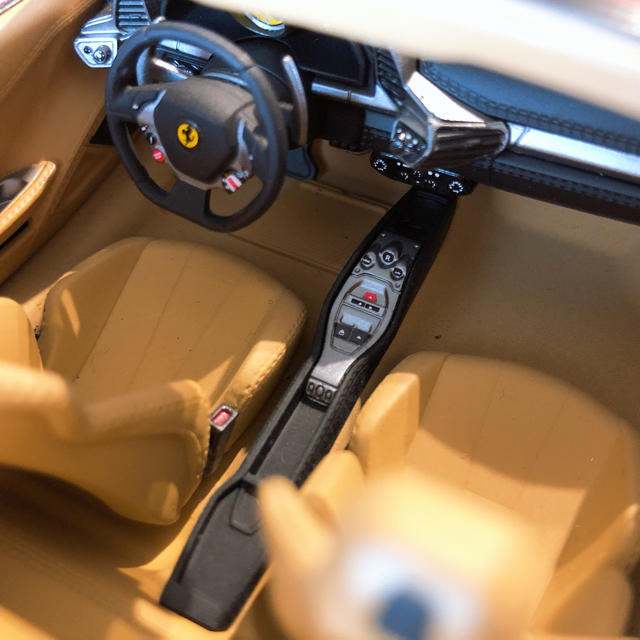 Ferrari(フェラーリ)の1/18HotWheelsホットウィール フェラーリ458スパイダー ミニカー  エンタメ/ホビーのおもちゃ/ぬいぐるみ(ミニカー)の商品写真
