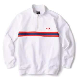 エフティーシー(FTC)のFTC STRIPE RIB HALF ZIP JERSEY 上下セット売り(ジャージ)