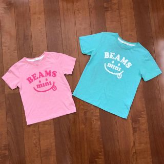 ビームス(BEAMS)のビームスミニ　兄妹お揃いTシャツ　おそろい(Tシャツ/カットソー)