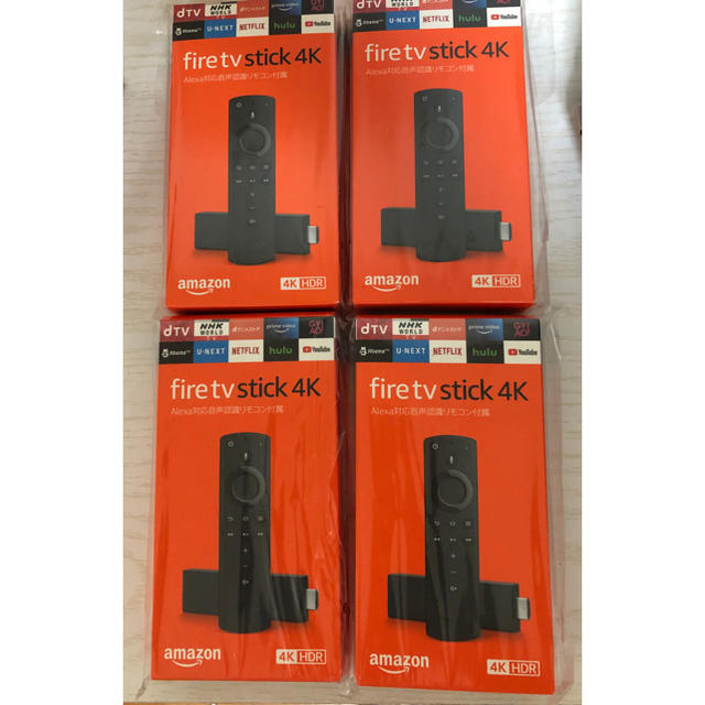 Amazon fire tv stick 4k 4台