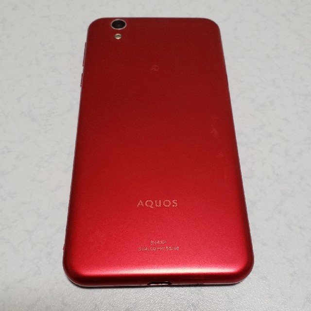 AQUOS SH-M04 SHARP SIMフリー  RED