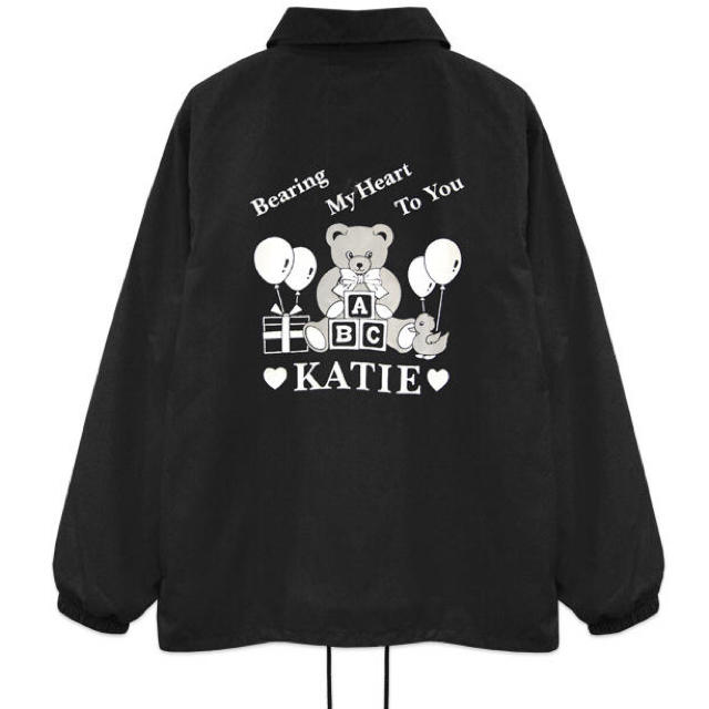 katie ケイティ SOUVENIR BEAR coach jacketジャケット/アウター