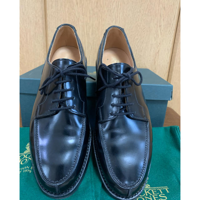 Crockett&Jones - クロケット＆ジョーンズ Uチップ モールトン 別注 ボーンドカーフ UK5の通販 by ranjuro's