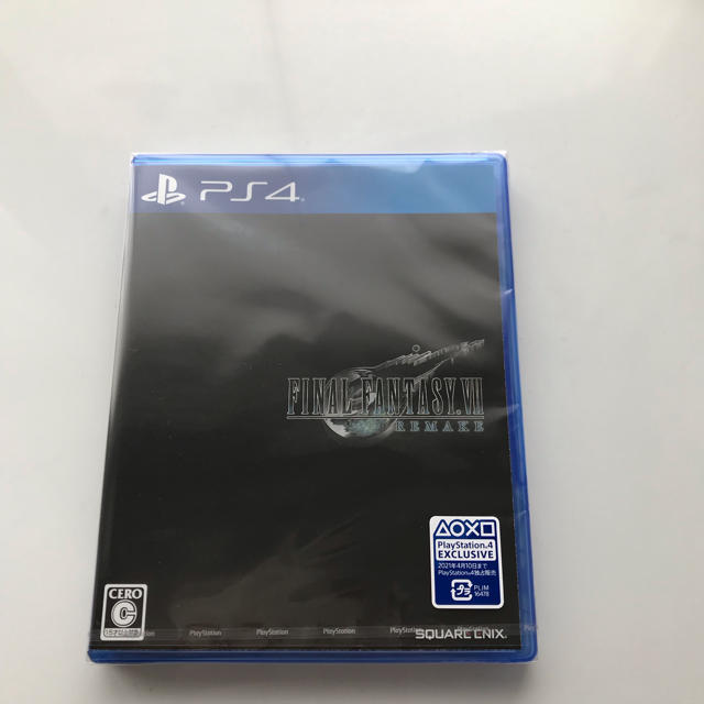 【PS4】 ファイナルファンタジーVII リメイク 新品未開封