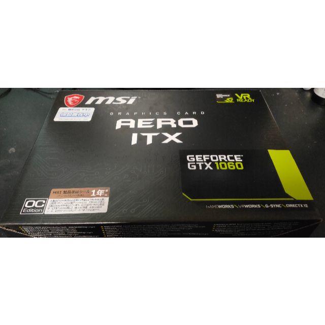 MSI GTX1060 AERO ITX 6G OC グラフィックボード