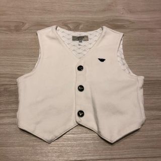 アルマーニ ジュニア(ARMANI JUNIOR)のARMANI BABY ベスト 9m/68cm(シャツ/カットソー)