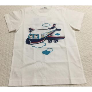 ファミリア(familiar)のファミリア Tシャツ おはなし 飛行機 120 新品未使用(Tシャツ/カットソー)