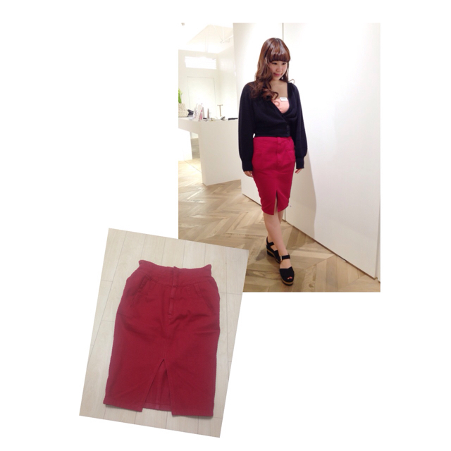 SNIDEL(スナイデル)のsnidel デニムタイトスカート レディースのスカート(ひざ丈スカート)の商品写真