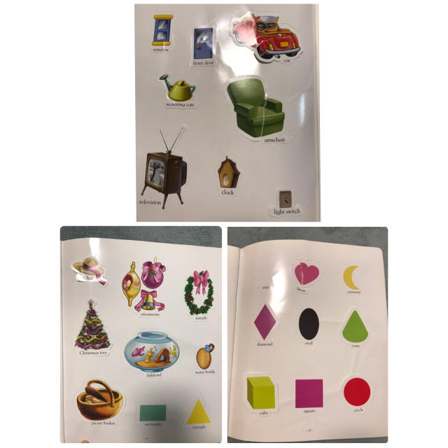 Disney(ディズニー)の【おまけ付】内職加工　DWE 数字・色・文字・物のゲーム・カード キッズ/ベビー/マタニティのおもちゃ(知育玩具)の商品写真