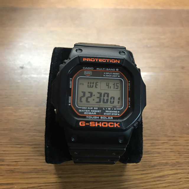 G-SHOCK ソーラー　オレンジ