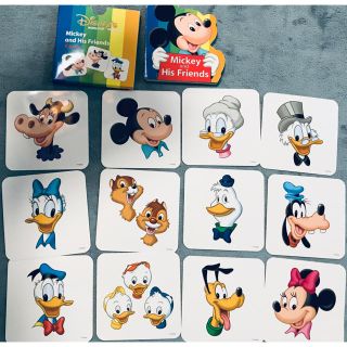 ディズニー(Disney)のDWE ミッキーアンドフレンズ　絵本　カード(知育玩具)