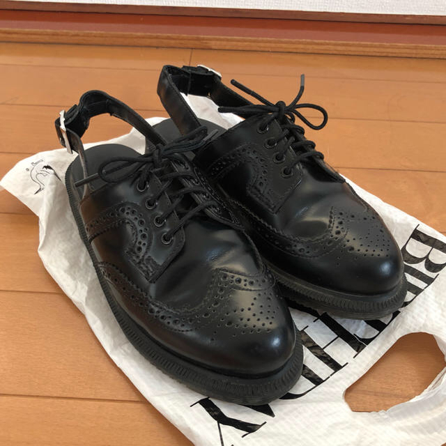 Dr.Martens ウィングチップ バックストラップ