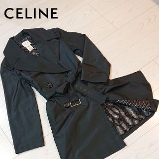 セリーヌ(celine)のフランス製 CELINE セリーヌ レディース トレンチコート サイズ40(トレンチコート)