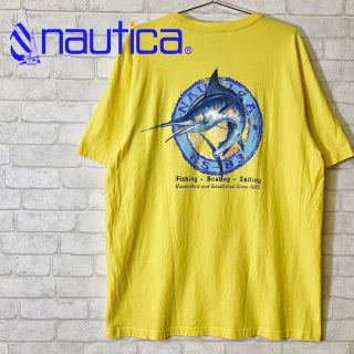 ノーティカ(NAUTICA)のNAUTICA ノーティカ T-shirt カジキ フィッシング(Tシャツ/カットソー(半袖/袖なし))