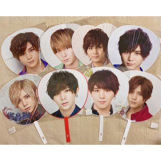 ヘイセイジャンプ(Hey! Say! JUMP)の山田涼介 ソロうちわ8本セット Hey!Say!JUMP 新品 レア(アイドルグッズ)