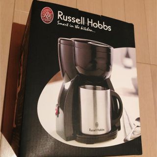 スターバックスコーヒー(Starbucks Coffee)のRussell Hobbs ラッセルホブス　コーヒーメーカー　真空マグ付き♫(コーヒーメーカー)