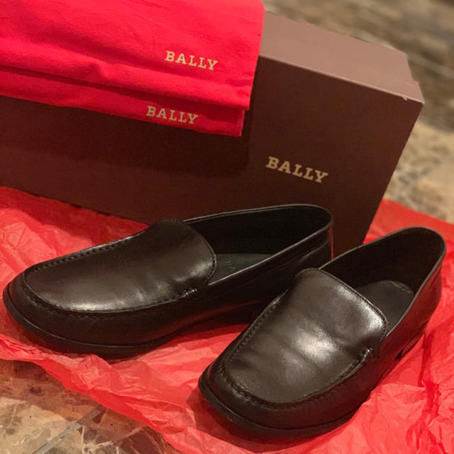 BALLY 革靴 ローファー24㎝  箱と袋付き