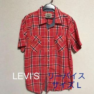 リーバイス(Levi's)のリーバイス チェックシャツ メンズ 半袖シャツ L(シャツ)