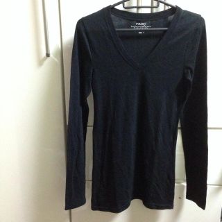 マウジー(moussy)のmoussy★無地VネックロンT(Tシャツ(長袖/七分))