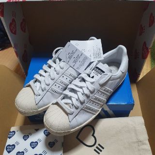 アディダス(adidas)のadidas humanmade superstar 80s white23cm(スニーカー)