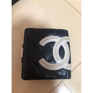 シャネル(CHANEL)のシャネル　カンボンライン　折りたたみ財布(財布)