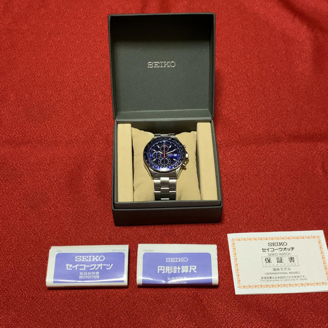 SEIKO 腕時計メンズ　クロノグラフ