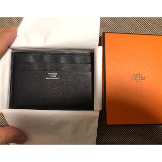 エルメス(Hermes)の新品　エルメス　Hermes シチズンツイル　カードケース　レザー　財布(パスケース/IDカードホルダー)