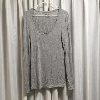 マウジー(moussy)の[moussy]薄手グレーシャツ(シャツ/ブラウス(長袖/七分))