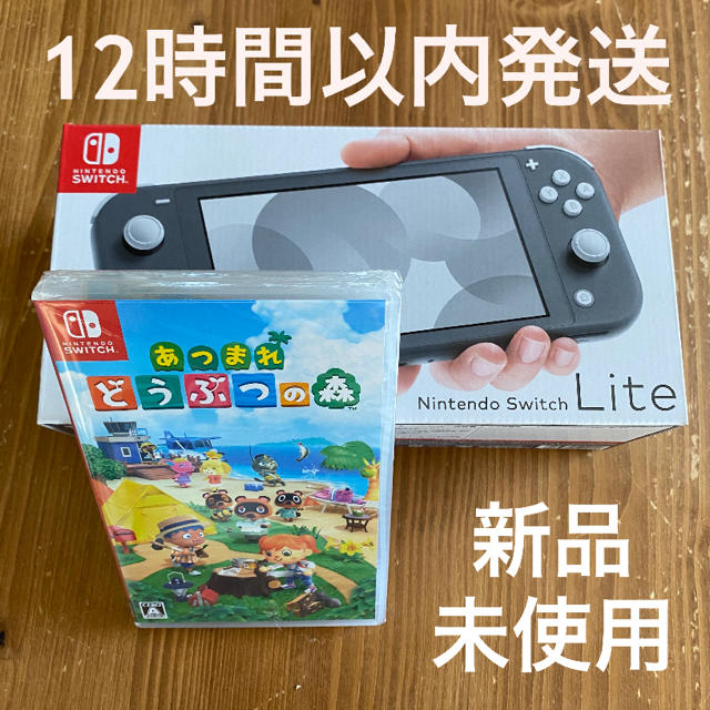 switch lite 本体　スイッチライト　ドウブツノ森　どうぶつの森　セット