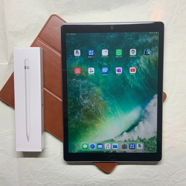 iPad pro 12.9 64GB 2世代 sim free ペンシル付きタブレット