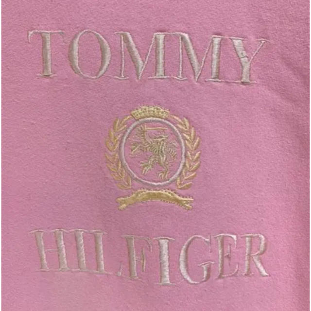TOMMY HILFIGER(トミーヒルフィガー)のTommy hilfiger トレーナー　ピンク 最終値下げ 在庫処分sale メンズのトップス(スウェット)の商品写真