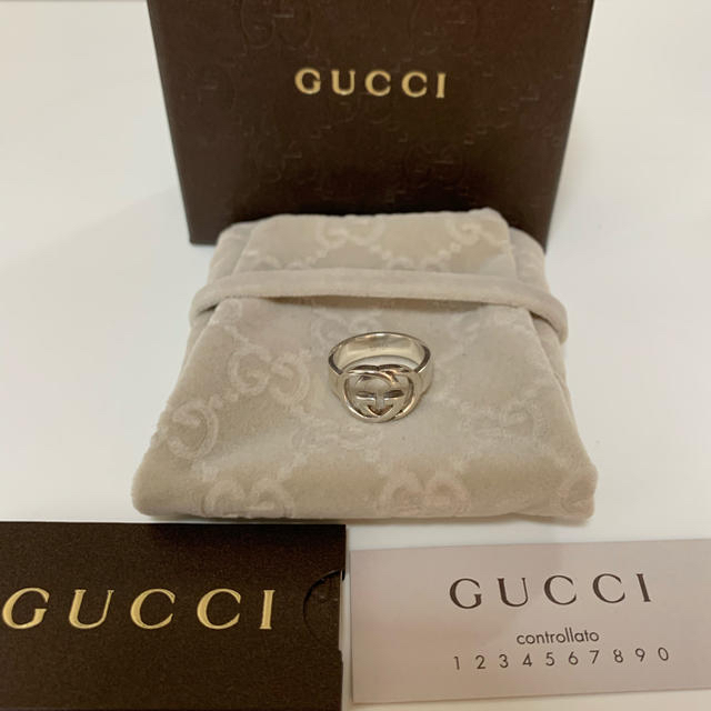 Gucci(グッチ)のグッチ　インターロッキング　リング レディースのアクセサリー(リング(指輪))の商品写真