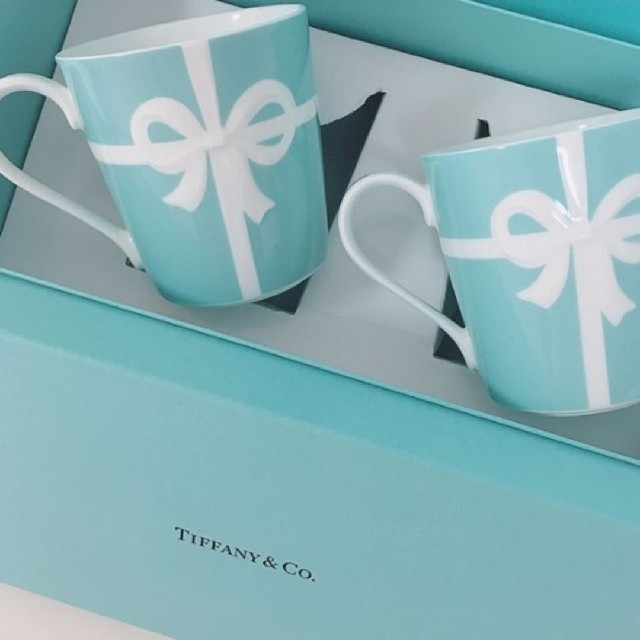 未使用♡TIFFANY＆Co.マグカップセット