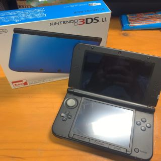 Nintendo 3DS  LL 本体ブルー/ブラック　値下げ可(携帯用ゲーム機本体)