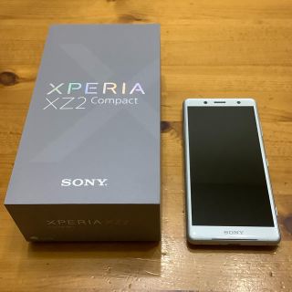 エクスペリア(Xperia)のXperia XZ2 Compact 64GB SIMフリー H8324 白(スマートフォン本体)