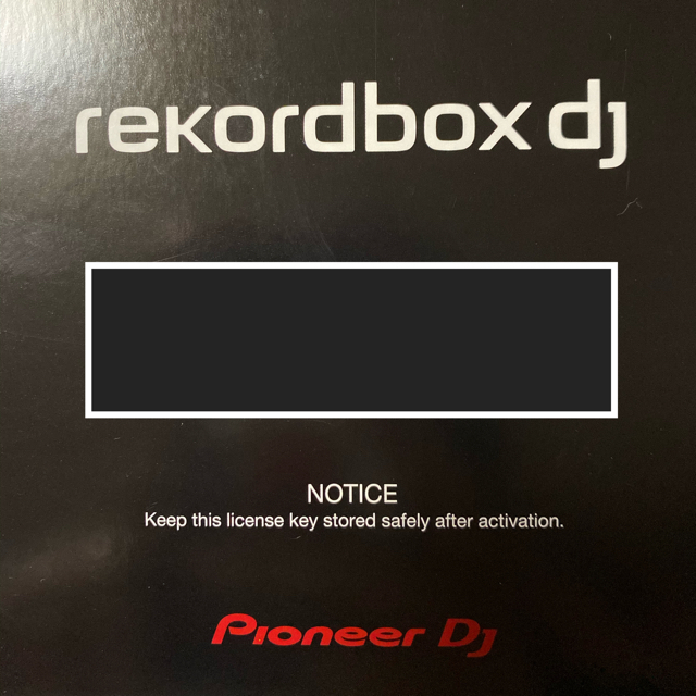 【新品】rekordbox dj ライセンスキー Pioneer DJ ソフト