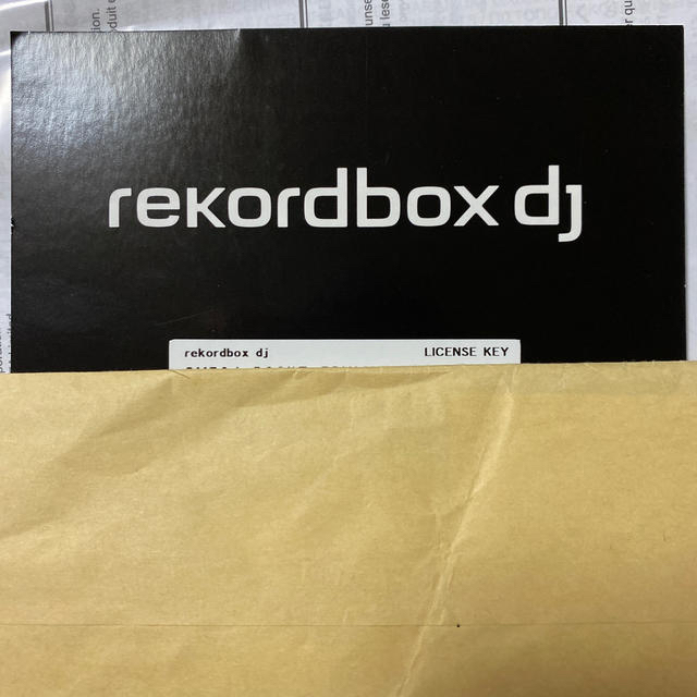 Pioneer(パイオニア)の【新品】rekordbox dj ライセンスキー Pioneer DJ ソフト 楽器のDJ機器(PCDJ)の商品写真