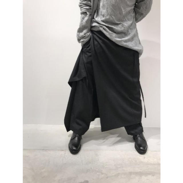 Yohji Yamamoto(ヨウジヤマモト)のgroundy ラップパンツ メンズのパンツ(サルエルパンツ)の商品写真