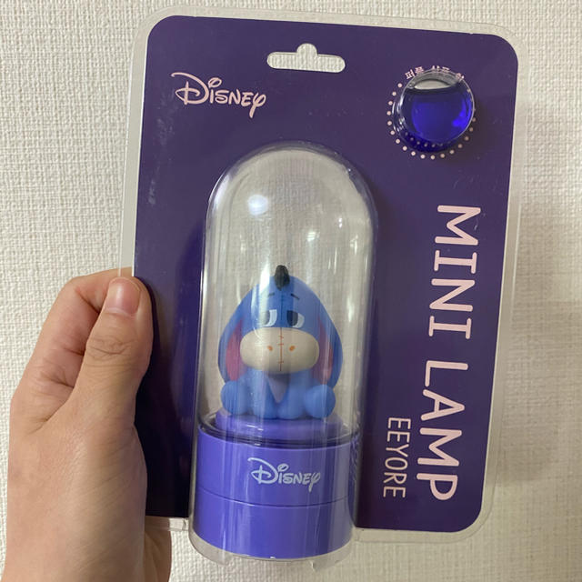 Disney(ディズニー)のミニランプ(精油付き) 新品 韓国ディズニー コスメ/美容のリラクゼーション(アロマポット/アロマランプ/芳香器)の商品写真